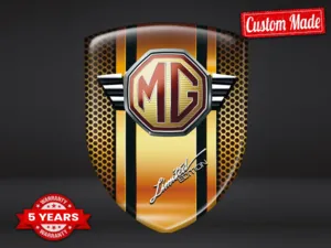 MG Business Etiketten Limitiert Modernes Design